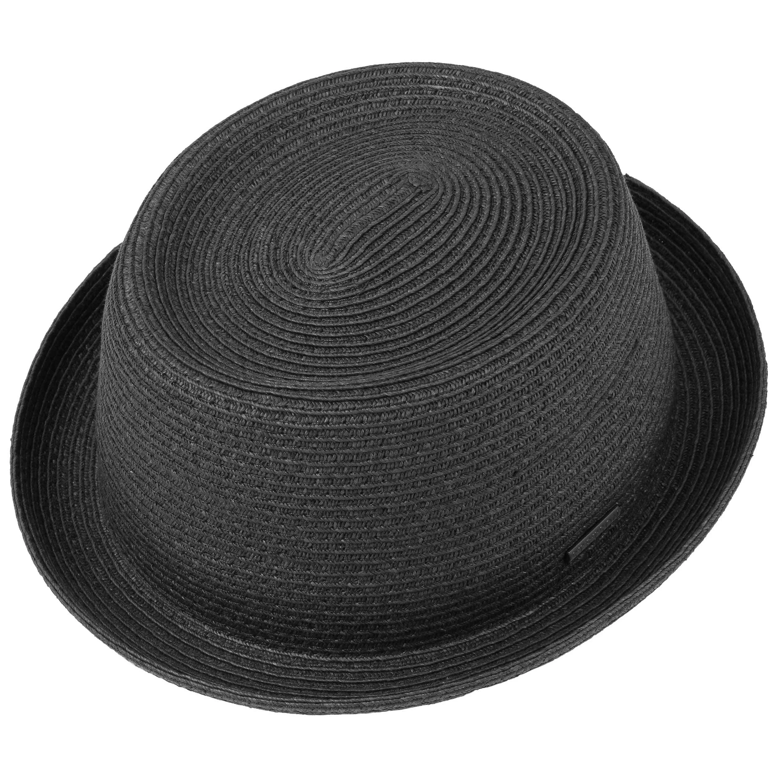 Dawson Black Pork Pie Strohhut By Stetson 3 Dawson Black Pork Pie Strohhut By Stetson