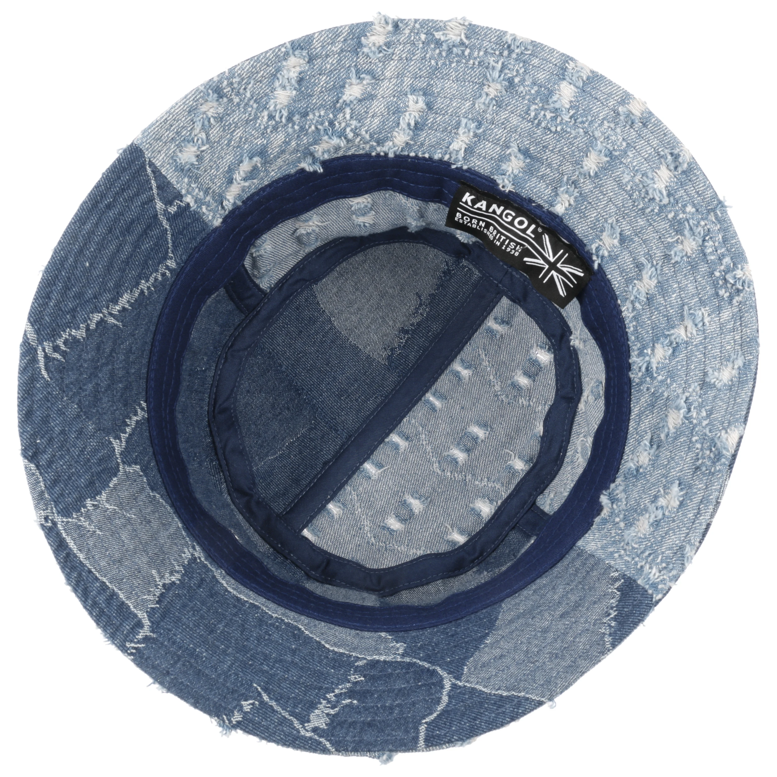 Denim Mashup Bucket Fischerhut By Kangol 4 Denim Mashup Bucket Fischerhut By Kangol - Image 2