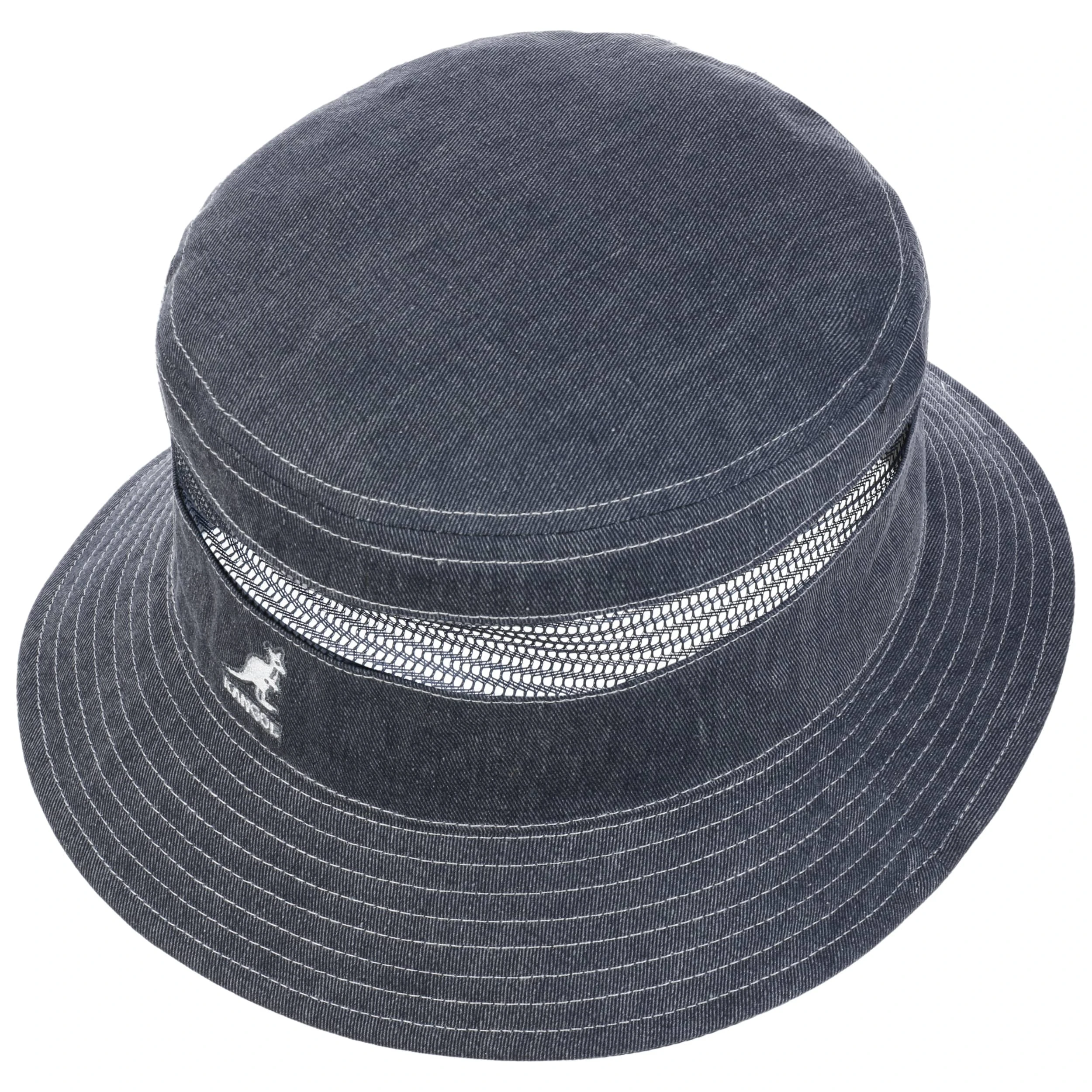Distressed Cotton Mesh Bucket Stoffhut By Kangol 3 Distressed Cotton Mesh Bucket Stoffhut By Kangol
