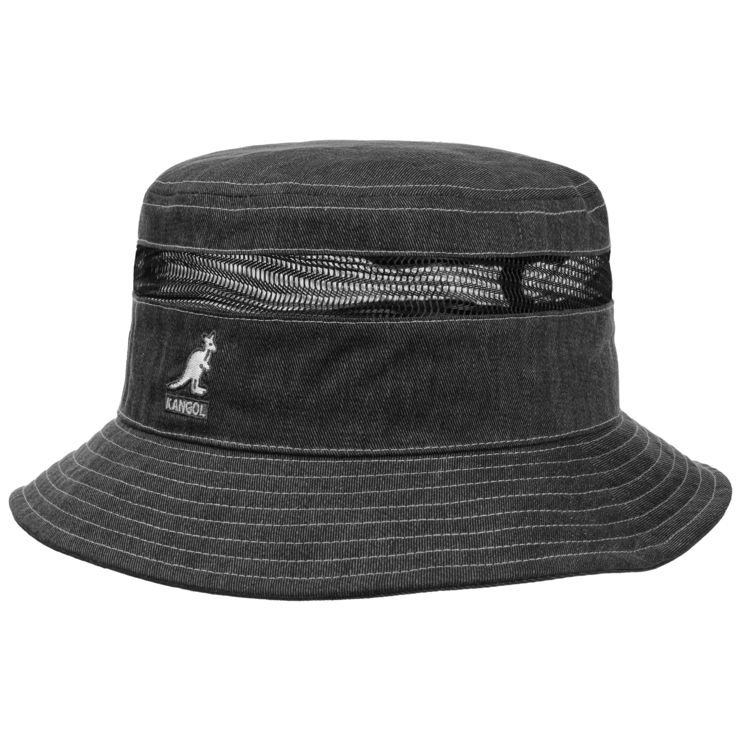 Distressed Cotton Mesh Bucket Stoffhut By Kangol 12 Distressed Cotton Mesh Bucket Stoffhut By Kangol – Bild 10