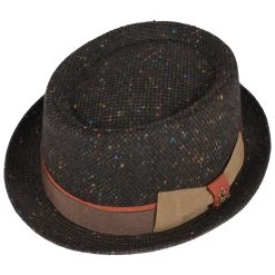 Donegal Tweed Pork Pie Wollhut By Lierys Gold