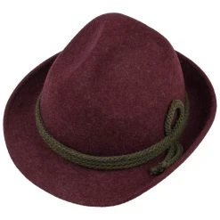 Dreispitz Wollfilz Hut Klassik By Lipodo -Stetson Speichern Dreispitz Wollfilz Hut Klassik by Lipodo bordeaux oliv.43654 1rf252