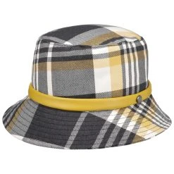 Elenora Check Bucket Stoffhut By Lierys -Stetson Speichern Elenora Check Bucket Stoffhut by Lierys gelb.60308 rf45