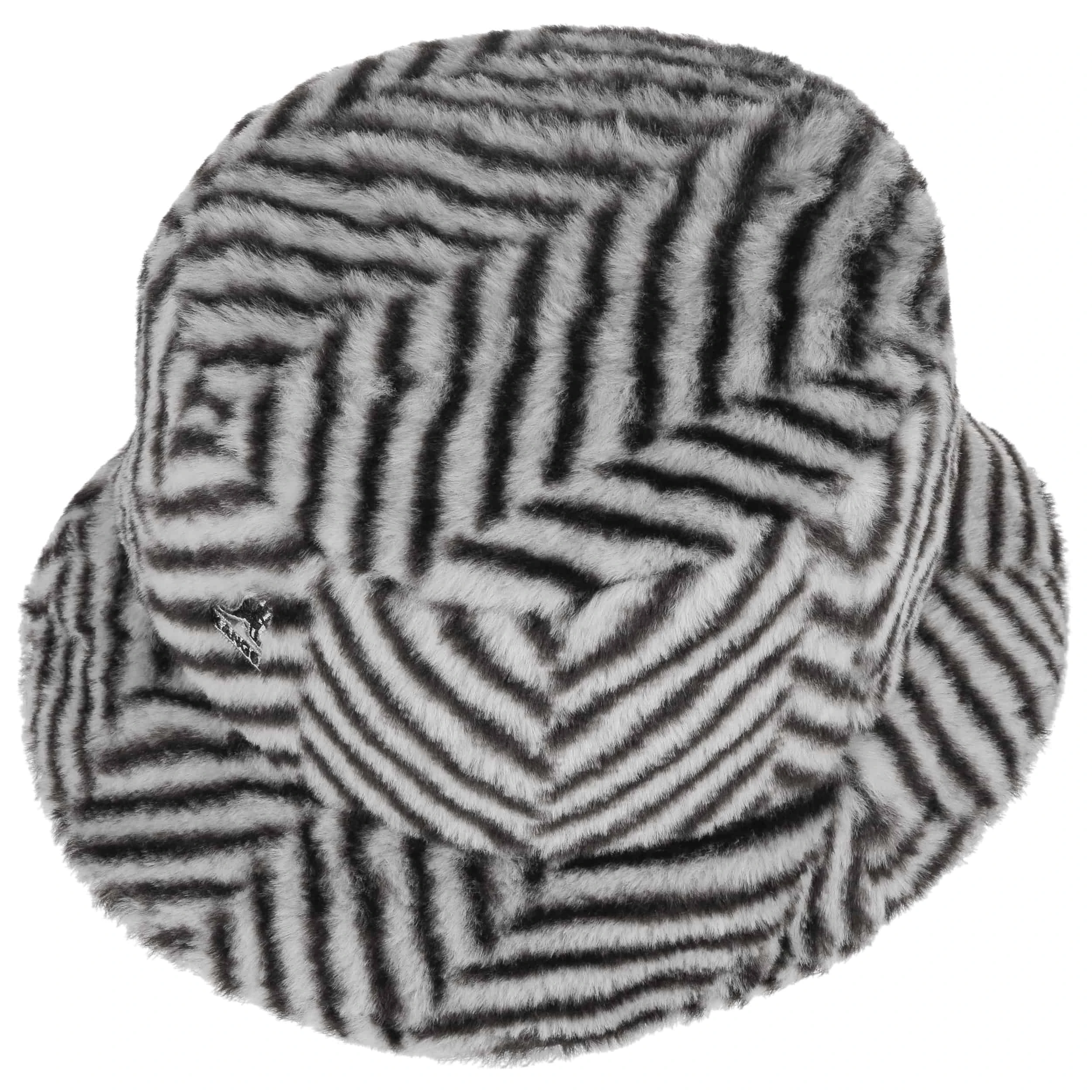 Faux Fur Bucket Herringbone Fischerhut By Kangol 3 Faux Fur Bucket Herringbone Fischerhut By Kangol