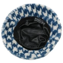 Alternative view of Faux Fur Houndstooth Bucket Stoffhut By Kangol