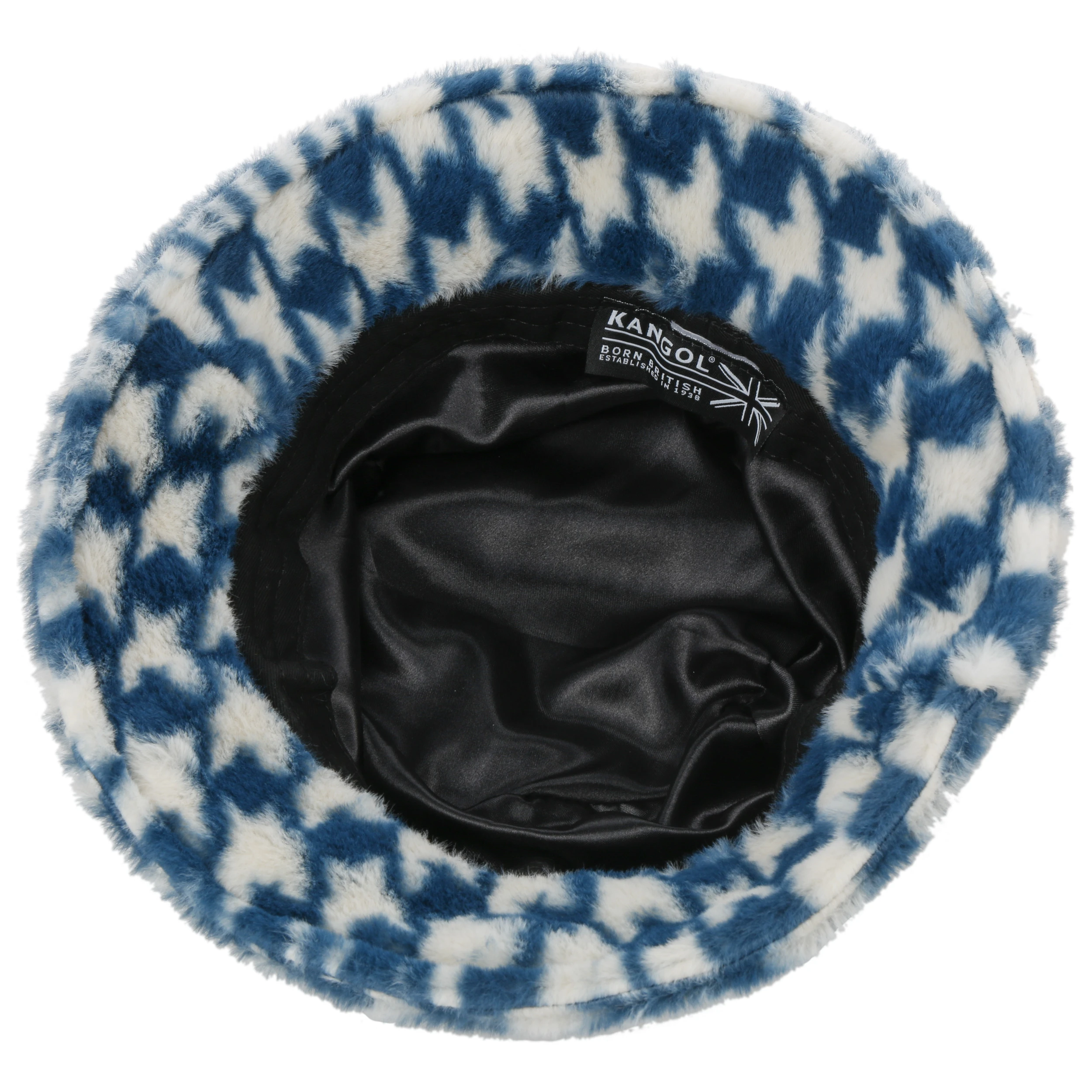 Faux Fur Houndstooth Bucket Stoffhut By Kangol 4 Faux Fur Houndstooth Bucket Stoffhut By Kangol – Bild 2