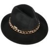 Fedora Wollhut Mit Kette By Seeberger