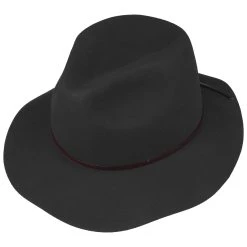 Fine Wool Fedora Mit Lederband By Lierys 12 Fine Wool Fedora Mit Lederband By Lierys -Stetson Speichern Fine Wool Fedora mit Lederband by Lierys schwarz.54780 1rf4