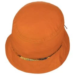 Flower Band Bucket Stoffhut By Lipodo -Stetson Speichern Flower Band Bucket Stoffhut by Lipodo orange.61428 1rf54