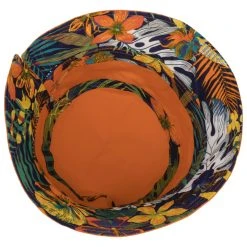 Flower Band Bucket Stoffhut By Lipodo -Stetson Speichern Flower Band Bucket Stoffhut by Lipodo orange.61428 2rf54