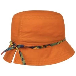 Flower Band Bucket Stoffhut By Lipodo -Stetson Speichern Flower Band Bucket Stoffhut by Lipodo orange.61428 3rf54