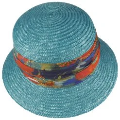 Flower Band Strohglocke By Seeberger 10 Flower Band Strohglocke By Seeberger -Stetson Speichern Flower Band Strohglocke by Seeberger tuerkis.58332 1rf42