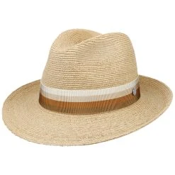 Four Colours Band Strohhut By Lierys -Stetson Speichern Four Colours Band Strohhut by Lierys natur.58658 rf40