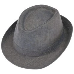 Geneva Trilby Leinenhut By Stetson -Stetson Speichern Geneva Trilby Leinenhut by Stetson braun blau.33432 1rf228