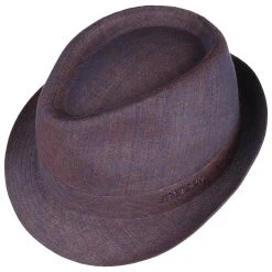 Geneva Trilby Leinenhut By Stetson -Stetson Speichern Geneva Trilby Leinenhut by Stetson pflaume.33432 1rf205