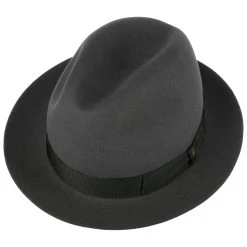 Georgio Haarfilzhut By Borsalino -Stetson Speichern Georgio Haarfilzhut by Borsalino dunkelgrau.37837 1rf23