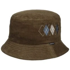 Gramercy Cord Bucket Stoffhut By Brixton -Stetson Speichern Gramercy Cord Bucket Stoffhut by Brixton braun.61726 rf11