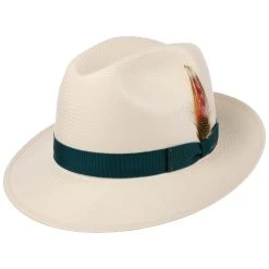Hansons Strohhut By Bailey 1922 -Stetson Speichern Hansons Strohhut by Bailey 1922 natur blau.62536 6rf194