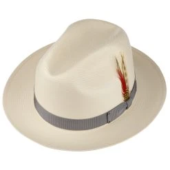 Hansons Strohhut By Bailey 1922 -Stetson Speichern Hansons Strohhut by Bailey 1922 natur grau.62536 1rf264