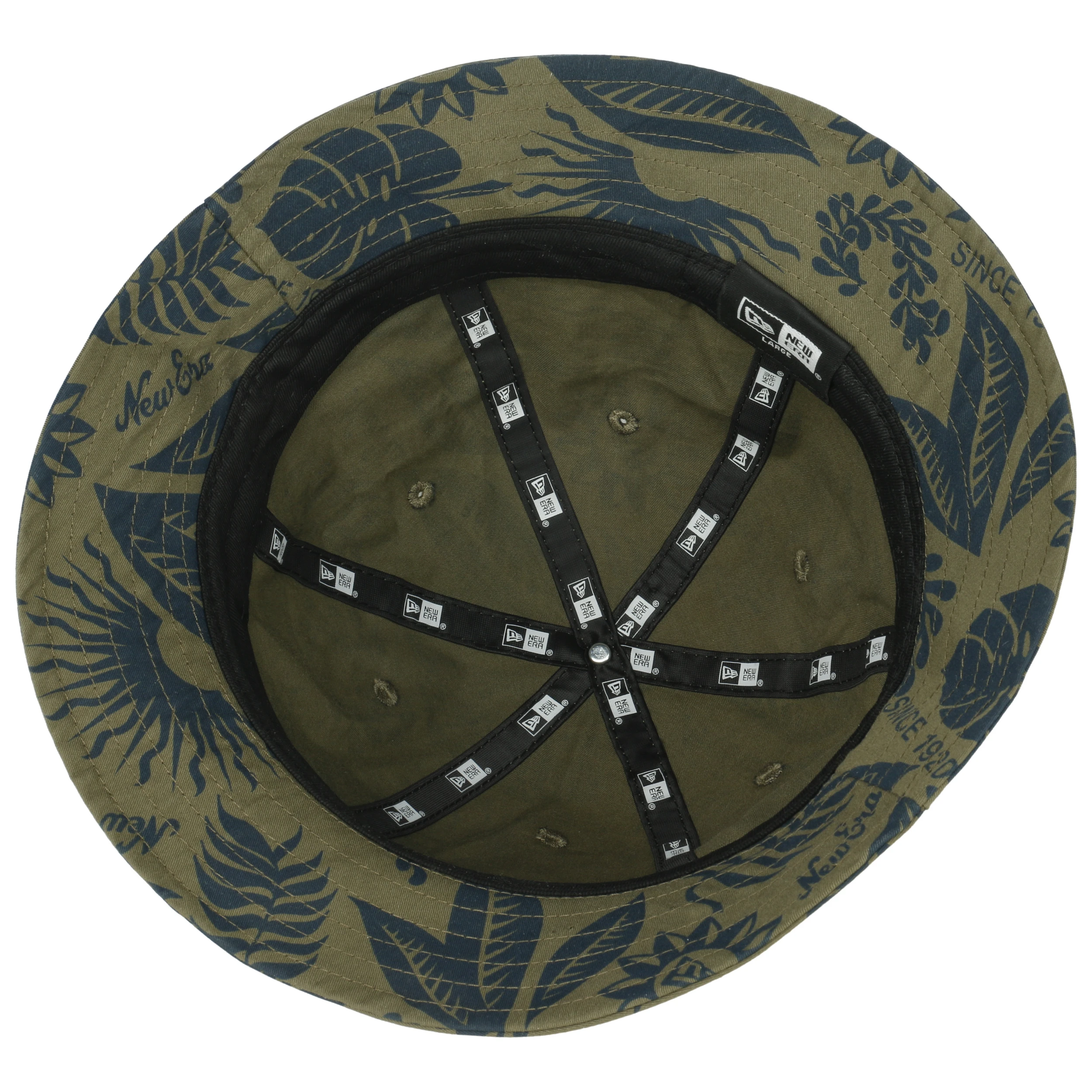 Hibiscus Print Bucket Baumwollhut By New Era 4 Hibiscus Print Bucket Baumwollhut By New Era – Bild 2
