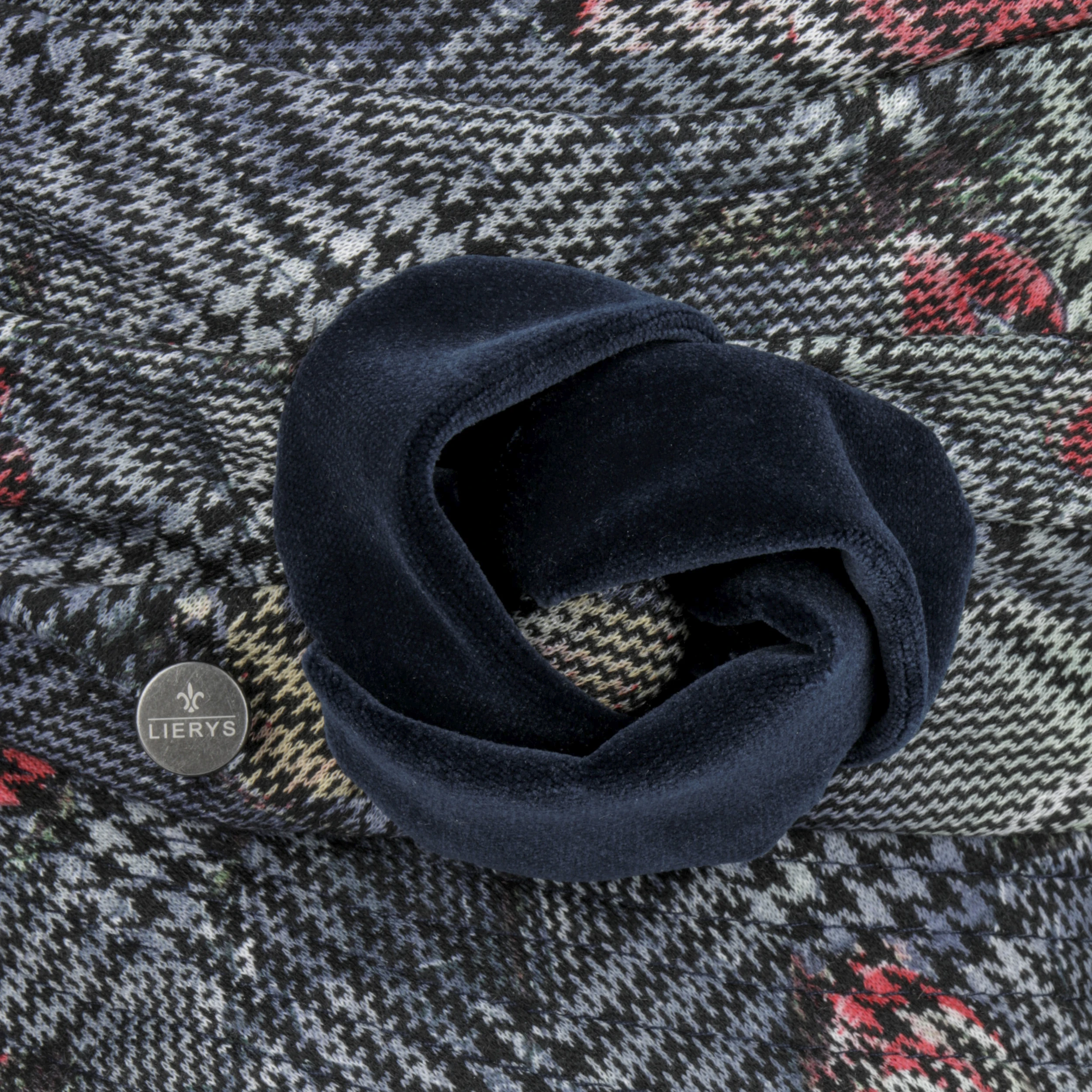 Houndstooth & Velvet Damenhut By Lierys 6 Houndstooth & Velvet Damenhut By Lierys – Bild 4