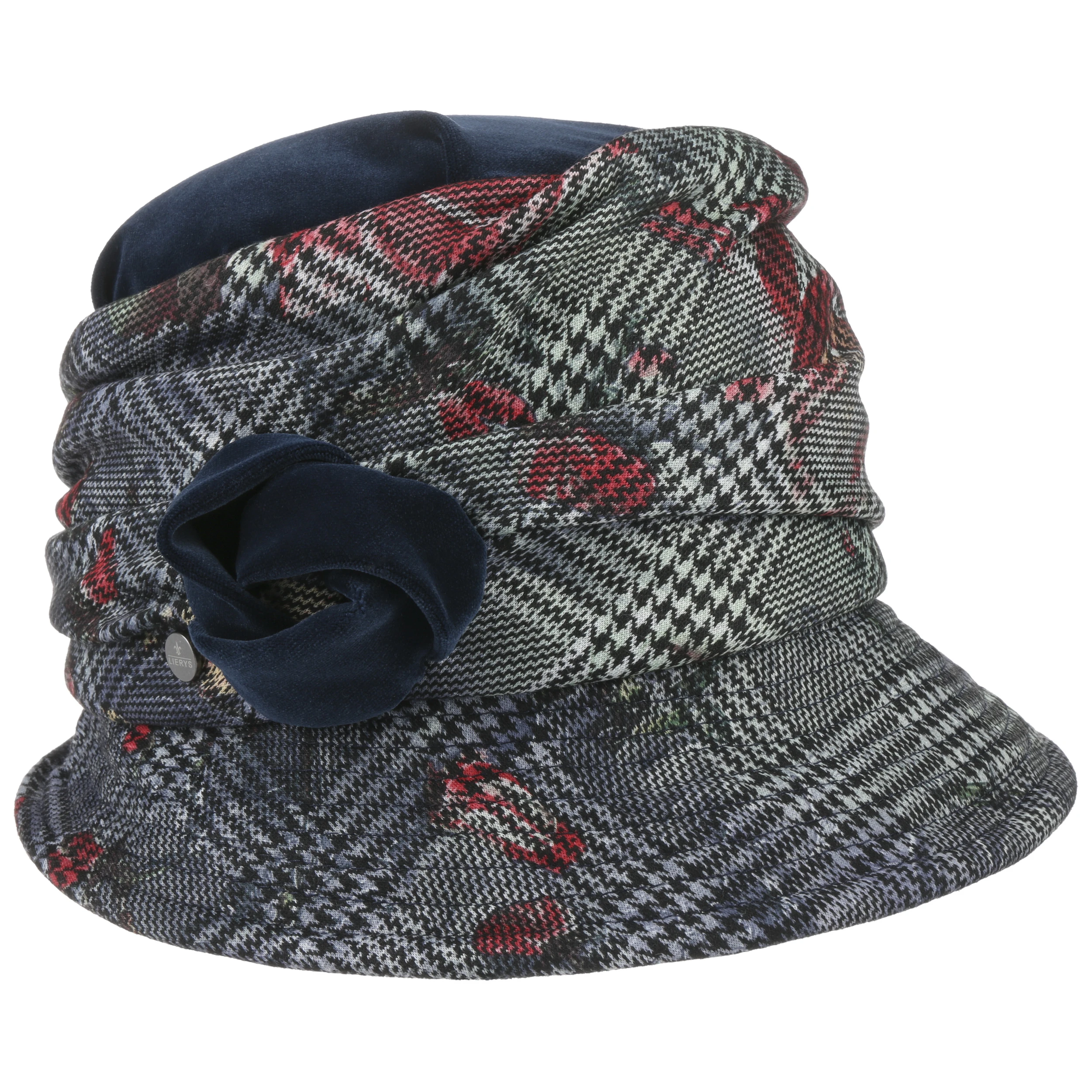 Houndstooth & Velvet Damenhut By Lierys 8 Houndstooth & Velvet Damenhut By Lierys – Bild 6