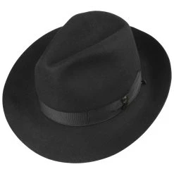 Hut Klassik By Borsalino -Stetson Speichern Hut Klassik by Borsalino schwarz.89001 1rf4