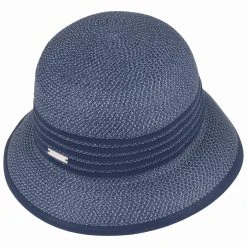 Isa Twotone Cloche Strohglocke By Seeberger 10 Isa Twotone Cloche Strohglocke By Seeberger -Stetson Speichern Isa Twotone Cloche Strohglocke by Seeberger blau meliert.50852 1rf36