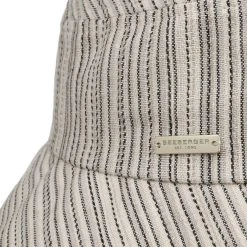 Jaliva Stripe Mix Stoffhut By Seeberger -Stetson Speichern Jaliva Stripe Mix Stoffhut by Seeberger schwarz.64881 4rf4