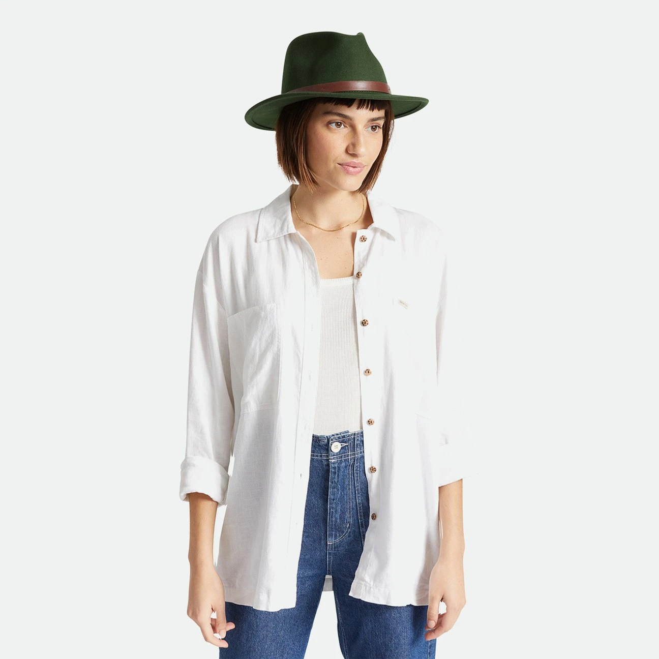 Jeremy Fedora Wollhut By Brixton 3 Jeremy Fedora Wollhut By Brixton