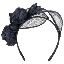 Stetson Speichern -Stetson Speichern Kaljeta Sinamay Fascinator by Seeberger dunkelblau.58313 3rf192