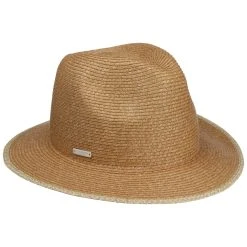 Katalia Fedora Strohhut Mit UV-Schutz By Seeberger -Stetson Speichern Katalia Fedora Strohhut mit UV Schutz by Seeberger natur.64898 rf40