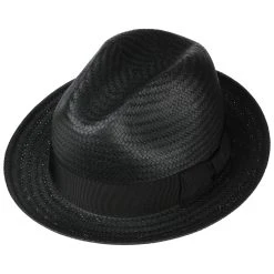 Lando Strohhut By Bailey 1922 -Stetson Speichern Lando Strohhut by Bailey 1922 schwarz.62542 1rf4