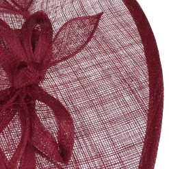 Large Plate Sinamay Fascinator By Seeberger 17 Large Plate Sinamay Fascinator By Seeberger -Stetson Speichern Large Plate Sinamay Fascinator by Seeberger dunkelrot.64914 4rf171