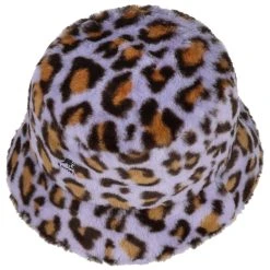 Lavender Leo Faux Fur Bucket Stoffhut By Kangol