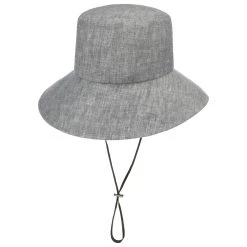 Leinenhut Mit Kinnband By Mayser -Stetson Speichern Leinenhut mit Kinnband by Mayser grau.62041 rf13