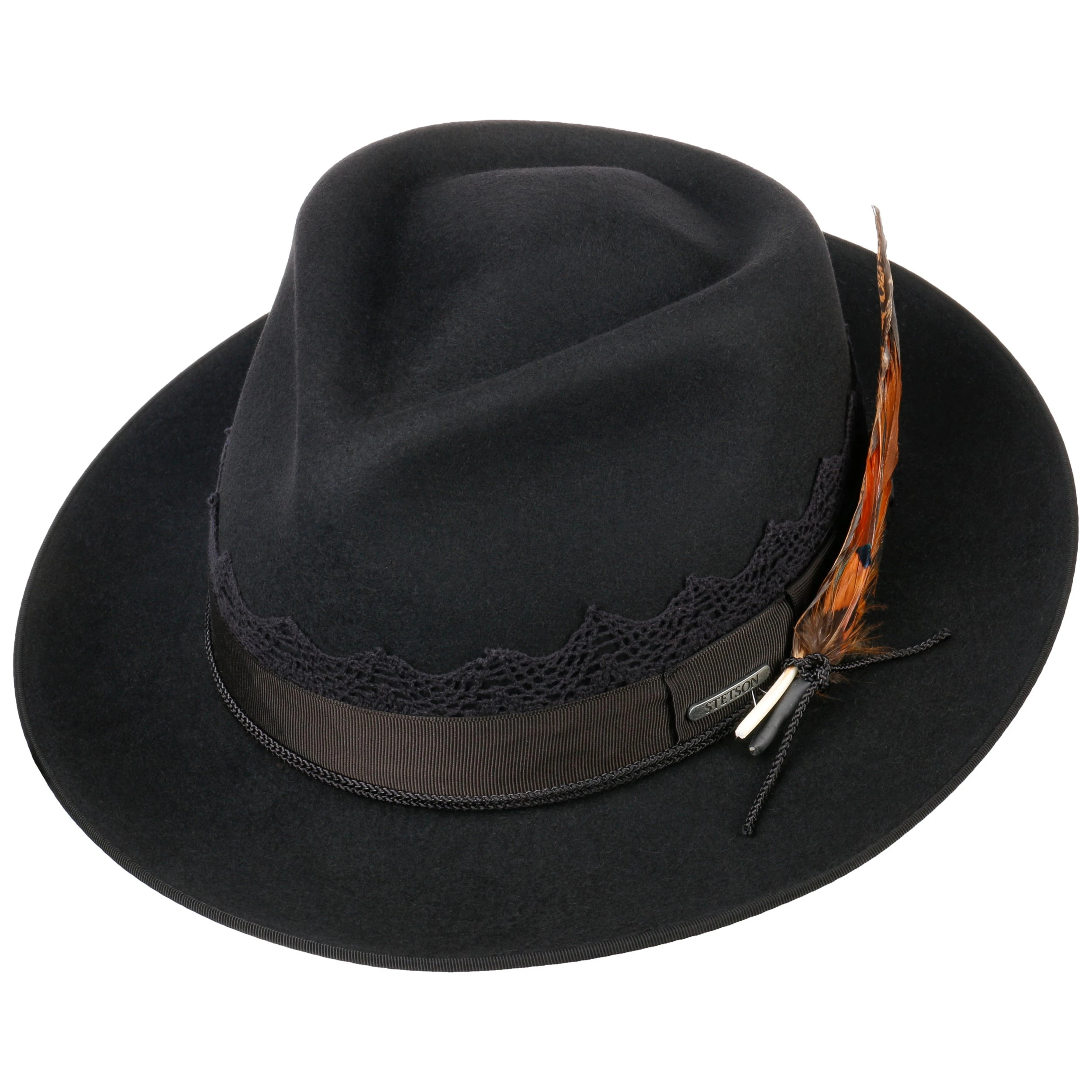 Lendott Fedora Haarfilzhut By Stetson 3 Lendott Fedora Haarfilzhut By Stetson