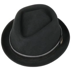 Lennaron Pork Pie Wollfilzhut By Lierys -Stetson Speichern Lennaron Pork Pie Wollfilzhut by Lierys schwarz.55960 1rf4