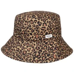 Leo Faux Fur Bucket Baumwollhut By RVCA -Stetson Speichern Leo Faux Fur Bucket Baumwollhut by RVCA beige schwarz.61707 rf280