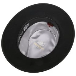 Lestoca Traveller Haarfilzhut By Stetson -Stetson Speichern Lestoca Traveller Haarfilzhut by Stetson schwarz.62341 2rf4