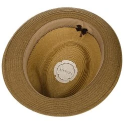 Licano Toyo Trilby Strohhut By Stetson -Stetson Speichern Licano Toyo Trilby Strohhut by Stetson braun.54999 2rf11