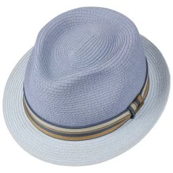 Licano Toyo Trilby Strohhut By Stetson -Stetson Speichern Licano Toyo Trilby Strohhut by Stetson hellblau.54999 1rf9