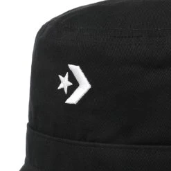 Logo Bucket Stoffhut By Converse -Stetson Speichern Logo Bucket Stoffhut by Converse schwarz.62977 4rf4