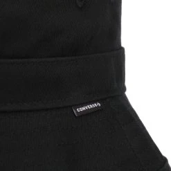 Logo Bucket Stoffhut By Converse -Stetson Speichern Logo Bucket Stoffhut by Converse schwarz.62977 5rf4