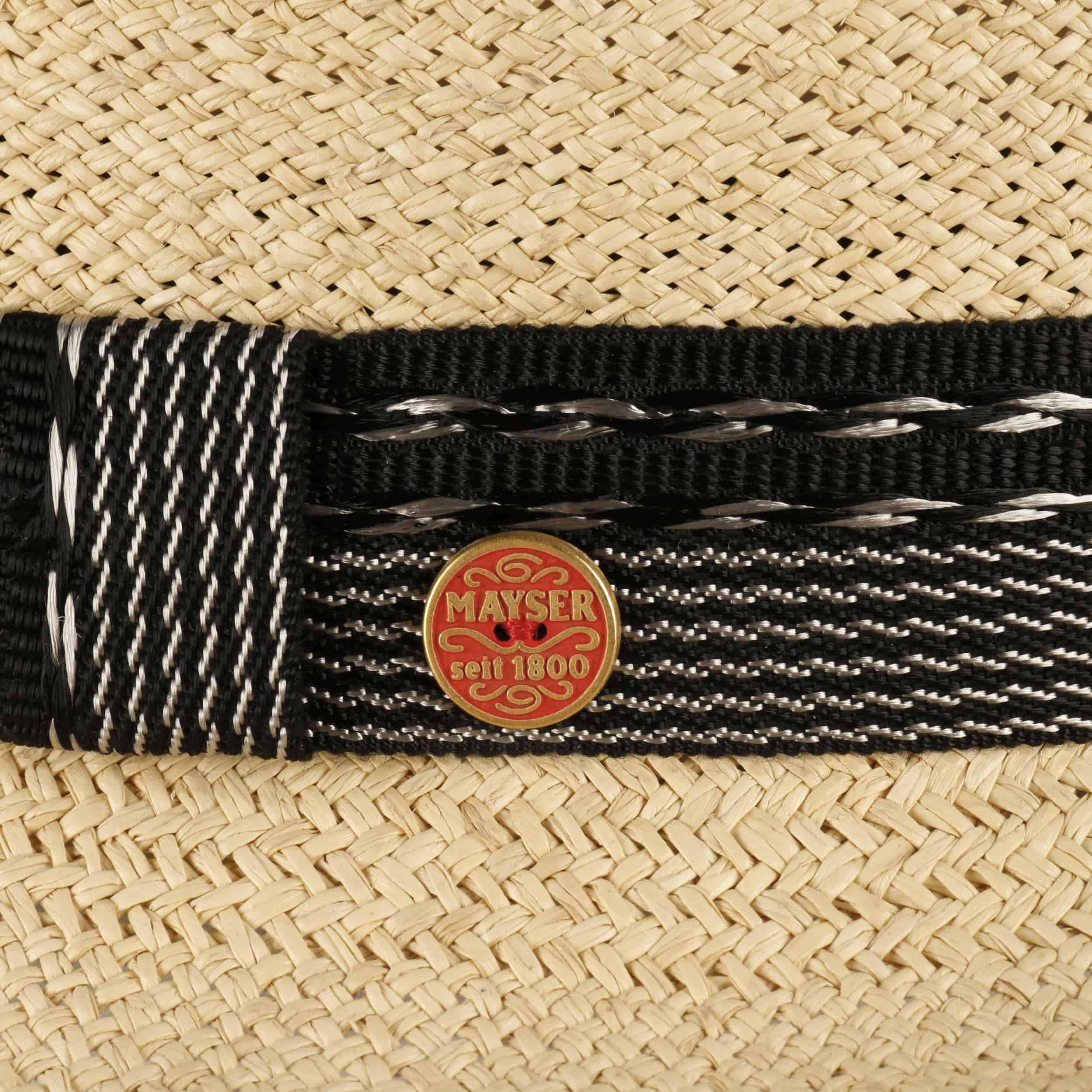 Luc Striped Band Panamahut By Mayser 5 Luc Striped Band Panamahut By Mayser – Bild 3