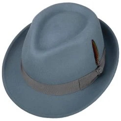 Lucille Trilby Filzhut By Stetson -Stetson Speichern Lucille Trilby Filzhut by Stetson hellblau.XXX32711 1rf9