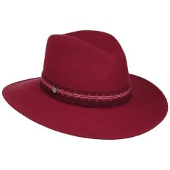Luvelia Wool Damenhut By Lierys -Stetson Speichern Luvelia Wool Damenhut by Lierys rot.63855 rf3
