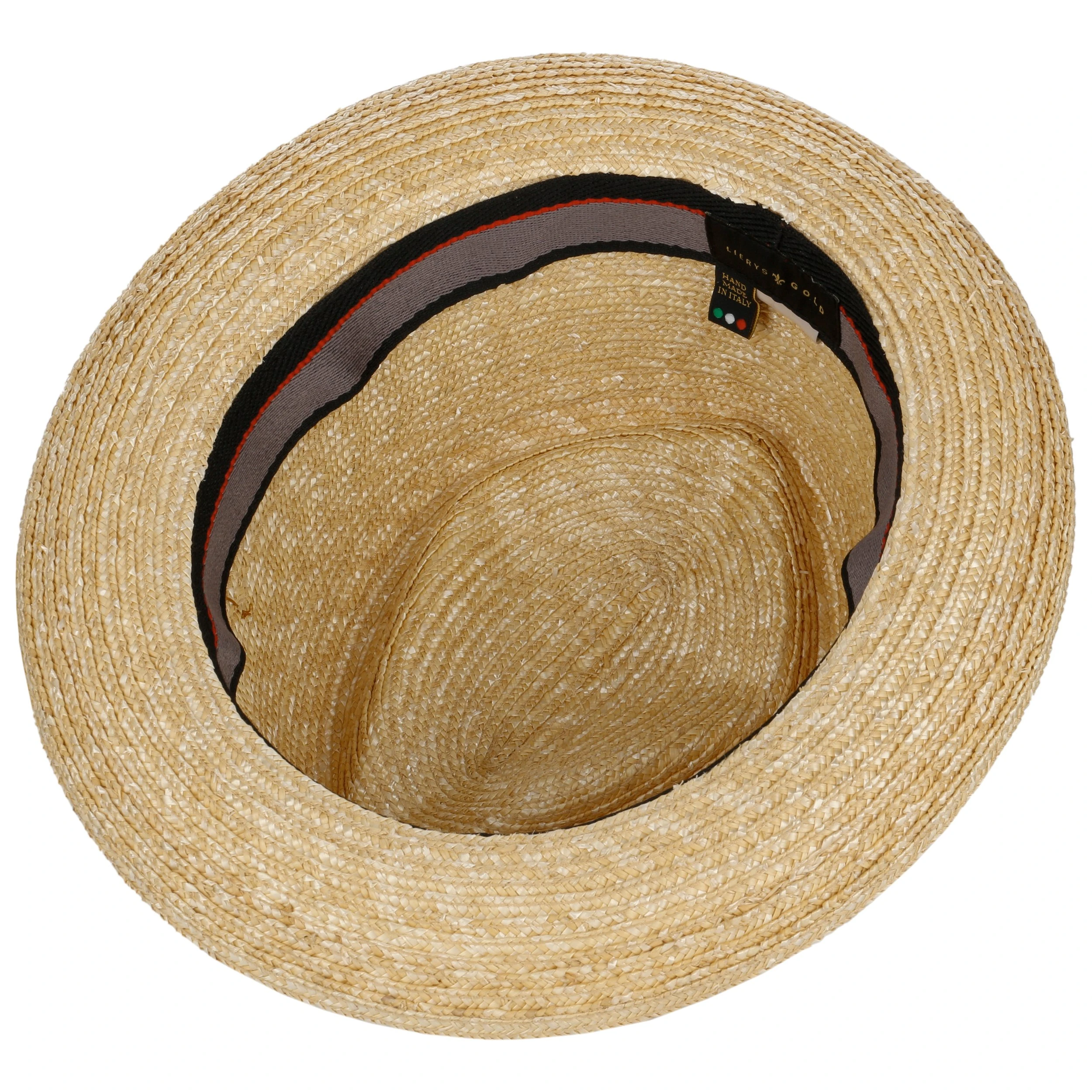Marcin Pork Pie Strohhut By Lierys Gold 4 Marcin Pork Pie Strohhut By Lierys Gold – Bild 2