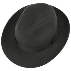 Marengo Haarfilz Bogarthut By Borsalino -Stetson Speichern Marengo Haarfilz Bogarthut by Borsalino dunkelgrau.50159 1rf23