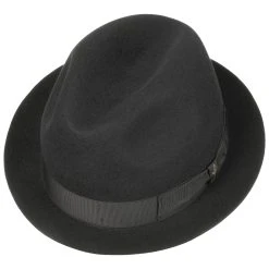 Marengo Haarfilz Fedora Hut By Borsalino 13 Marengo Haarfilz Fedora Hut By Borsalino -Stetson Speichern Marengo Haarfilz Fedora Hut by Borsalino schwarz.50160 1rf4